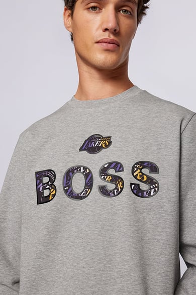 ΦΟΥΤΕΡ BOSS X NBA - 035 ΓΚΡΙ